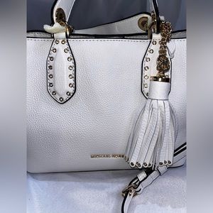 Michael Kors Brooklyn Small Leather Tote Satchel Bag - Great condition with tag